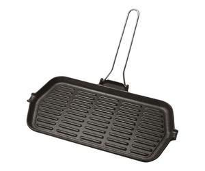 Bistecchiera Ghisa Smaltata Rettangolare 23x36 Ilsa Dietella Professionale