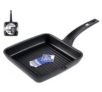 Bistecchiera Griglia Antiaderente Efficient Cm 28 Nero Pinti Inox
