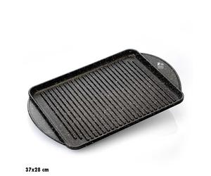 BISTECCHIERA GRIGLIA "CHIANINA 2" 37x28 cm IN ALLUMINIO PRESSOFUSO