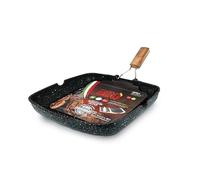 BISTECCHIERA GRILL CM.28X28X4h MANICO PIEGHEVOLE BBQ