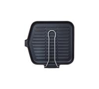 Bistecchiera in ghisa inossidabile modello Dietella con fondo in smalto di cm