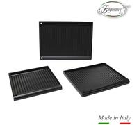 Bistecchiera in ghisa smaltata casa cucina barbecue in diverse misure