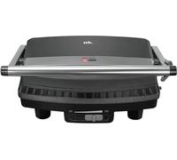 Bistecchiera OK OCG 1520 B, 1400W, piastre antiaderenti con controllo separato della temperatura e termostato integrato, cassetto di scolo del grasso