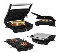 Bistecchiera Piastra Griglia Elettrica con Termostato Regolabile 1200W HM-5842 [EEK: Conforme]