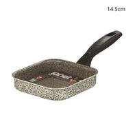 BISTECCHIERA QUADRATA IN ALLUMINIO ANTIADERENTE ANTIGRAFFIO DA 14,5/23,5 CM CON