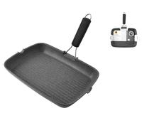 Bistecchiera Rettangolare Stone Induction In Alluminio Con R H&H