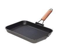 Bistecchiera Risoli SAPORELLA, modello 090 36T00, con manico legno pieghevole,