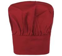Bistro Cappello da Cuoco Taglia Unica - Rosso