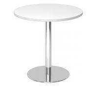 BISTRO F80R C - Sistema tavolo da conferenza Bianco cromo 80