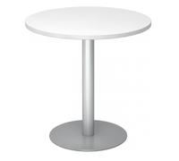 BISTRO F80R S - Sistema tavolo da conferenza Bianco argento 80