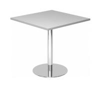 BISTRO F88Q C - Sistema tavolo da conferenza 80x80 cromo Grigio