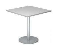 BISTRO F88Q S - Sistema tavolo da conferenza 80x80 argento Grigio