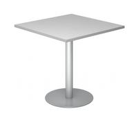 BISTRO F88Q S - Sistema tavolo da conferenza Grigio 80x80 argento