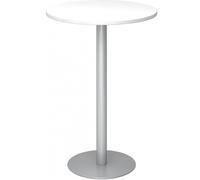 BISTRO H80R S - Sistema tavolo da conferenza Bianco argento 80