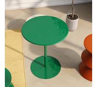 Bistro Table Bar Table Green,Round Bistro Tables High Bar Table Side End Tables Tall Breakfast Table for Coffee Kitchen Pub Club,Space Saving (Size:70x70x72cm)