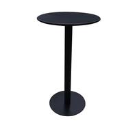 Bistro Table Round Bar Table,Counter Bistro Pub Tables with Fixed Tabletop And Stable Base,Circular Cocktail Table for Home,Dining Room Kitchen Desk,Metal Tall Counter Table