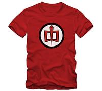 Bisura T-Shirt Ralph Supermaxieroe The Greatest American Hero (M Uomo, Rosso)