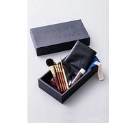 BISYODO Set di pennelli da trucco serie lunga, 5 pezzi, custodia nera