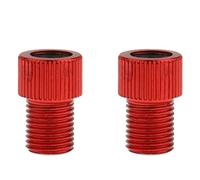 Bit Bit Bit Adattatore della valvola Presta in ottone, anelli di gomma da 2 pcs, gonfiore pneumatico per biciclette con convertitore standard o compressore d'aria a Schrader per pneumatici per bicicl