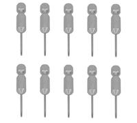 Bit del cacciavite elettrico Stit S2 Sostituzione in acciaio in lega di acciaio 1,6 mm Bit del cacciavite magnetico 10pc per migliorare l'efficienza del lavoro