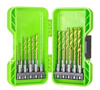 Bit di avvitamento per trapano HSS 135° con attacco esagonale (set completo da