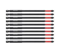 Bit di cacciavite 10 pc set impostato a prova di impatto non slittamento 6 pollici ts2 bit del cacciavite magnetico impostato per esercizi a base di trapani