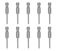 Bit di cacciavite elettrico Acciaio in lega magnetica Parti di sostituzione 2,5 mm 10pc per lavori efficienti S2 resistente