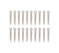 Bit di punzonatura centrale set bit di sostituzione in acciaio in lega 20pcs fori perfori per la perforazione degli accessori per la lavorazione di metallo (4 mm/0.16in)