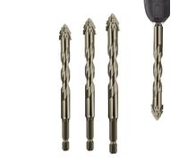 Bit di trapano eccentrico a flauto set di bit di perforazione-Apri del foro in legno di precisione, strumento carpentiere in acciaio ad alta velocità | Punta di trapano didattica ad alta durez