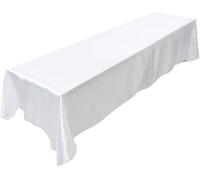 BIT.FLY Resistant Tablecloth 145 X 320 cm, Rectangular Table Cloth Table Protector for Christmas Party, Birthday, Wedding