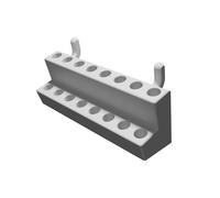 Bit Holder Compatible with Wall Control Pegboard System Storage Mount