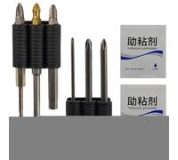 Bit Holder, Drill Organizer, Flexible Sleeve, Magnetic Gripper Function 1.34x1.18 inches, Sturdy Side Guide Attachment, Ideal for Home Projects, Workshops, and Toolboxes