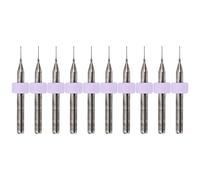 Bit per trapano per la pulizia degli ugelli in carbone di tungsteno 10pcs 0,3 mm Cleaner per ugelli di aghi di precisione per manutenzione della stampante 3D e elaborazione del