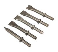 Bit Pneumatico Durevole per Scalpello Airhammer per 150/190/250 Lufthammer, Ideale per la Muratura e la Cancellazione del Cemento, per la Diffusione di Aree Dure e Macchie di Sudore, 5pc