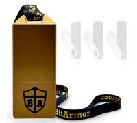 BitArmor Custodia protettiva per Ledger Nano X, S, S Plus, resistente all'acqua, al fuoco e agli urti, per criptovalute e criptovalute, porta Bitcoin Ethereum XRP, chiavetta USB, Yubikey (oro)