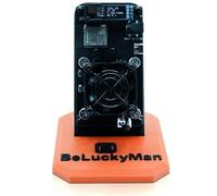 Bitaxes Gamma 601 Bitcoins Miner 1.2TH/S Sistema Open-Source BM1370 Asic Chip Lucky Miner 15W/TH BTC Macchina Solo Miner Connessione Minatore Cripto Valuta Minatore Uso Domestico (Arancione)