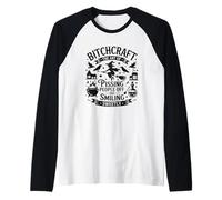 Bitchcraft L'Arte di Far incazzare Le Persone Maglia con Maniche Raglan