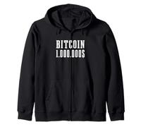 Bitcoin 1.000.000$ Bitcoin Crypto Investire Bitcoin Felpa con Cappuccio
