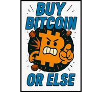 Bitcoin 1 Oversized Notebook: 6x9 Journal - Perfect for Boys, Girls, Teens & Adults, Glossy Cover, College-Ruled Lined Pages