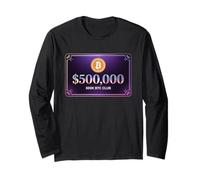 Bitcoin a 500k, 500k club esclusivo, bitcoin cripto Maglia a Manica