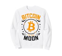 Bitcoin alla Luna Divertente Crypto Felpa