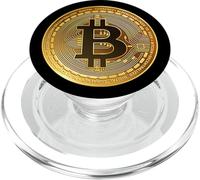Bitcoin Alla Luna E Ritorno, Grafico Di Criptovaluta Bitcoin PopSockets PopGrip per MagSafe