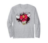 Bitcoin Angry Bull I Funny Bullmarket Bitcoin Maglia a Manica