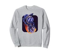 Bitcoin Astronaut Cowboy I Space BTC Bitcoin Felpa