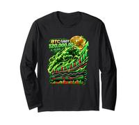 Bitcoin Bull Market Trading Chart Finanza Arte Maglia a Manica