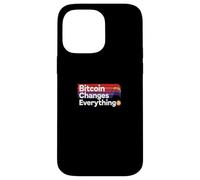 Bitcoin Cambia Tutto libertà moneta rivoluzione bitcoin Custodia per iPhone 14 Pro Max