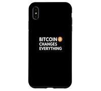 Bitcoin Cambia Tutto libertà moneta rivoluzione bitcoin Custodia per iPhone XS Max
