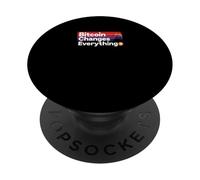 Bitcoin Cambia Tutto libertà moneta rivoluzione bitcoin PopSockets PopGrip Adesivo