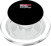 Bitcoin Cambia Tutto libertà moneta rivoluzione bitcoin PopSockets PopGrip per MagSafe
