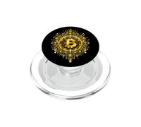 Bitcoin Circuit Coin Tecnologia della finanza digitale Arte PopSockets PopGrip per MagSafe